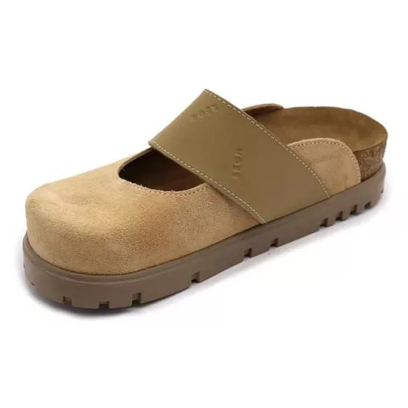 Leon Comfort női papucs - 6002 bezs