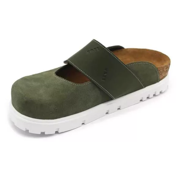 Leon Comfort női papucs - 6002 zold