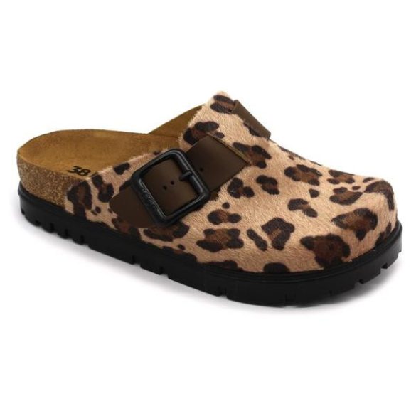 Leon Comfort női papucs - 6003 barna