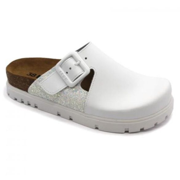 Leon Comfort női papucs - 6005 feher