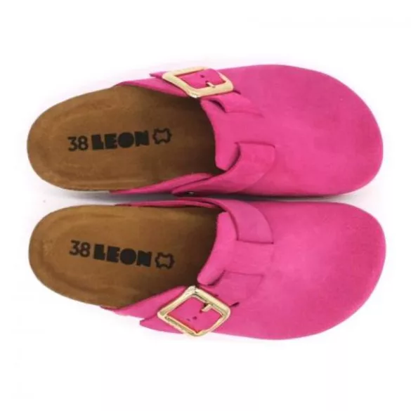 Leon Comfort női papucs - 6006 ciklamen