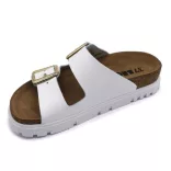 Leon Comfort női papucs - 6010 Feher