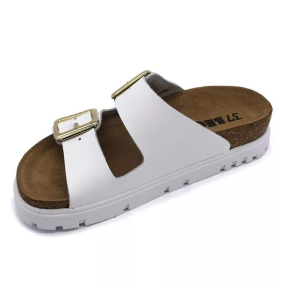 Leon Comfort női papucs - 6010 Feher