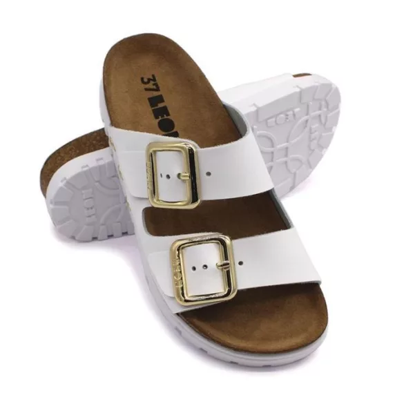 Leon Comfort női papucs - 6010 Feher