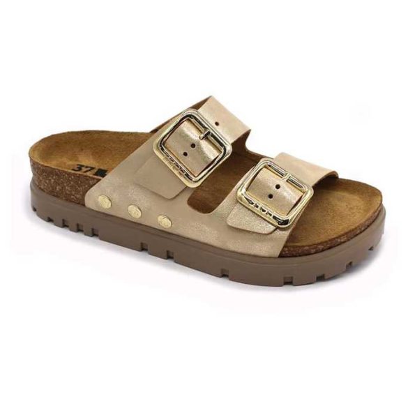 Leon Comfort női papucs - 6010 arany