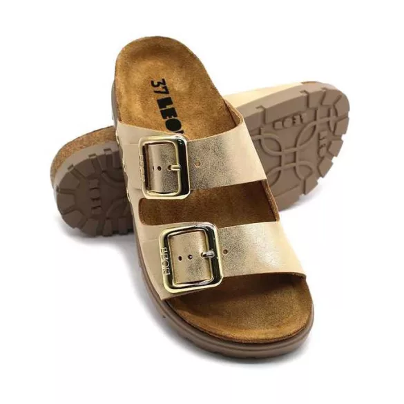 Leon Comfort női papucs - 6010 arany