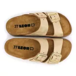 Leon Comfort női papucs - 6010 arany