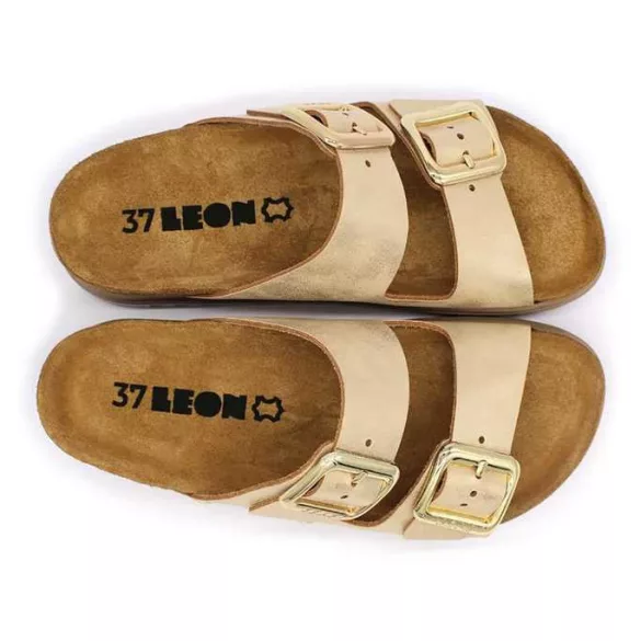 Leon Comfort női papucs - 6010 arany
