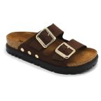 Leon Comfort női papucs - 6011 barna
