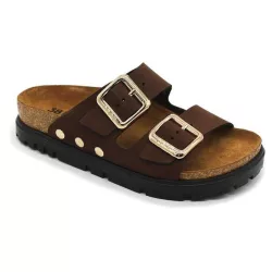 Leon Comfort női papucs - 6011 barna