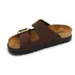 Leon Comfort női papucs - 6011 barna