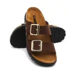 Leon Comfort női papucs - 6011 barna