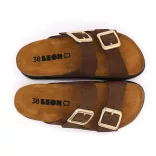 Leon Comfort női papucs - 6011 barna
