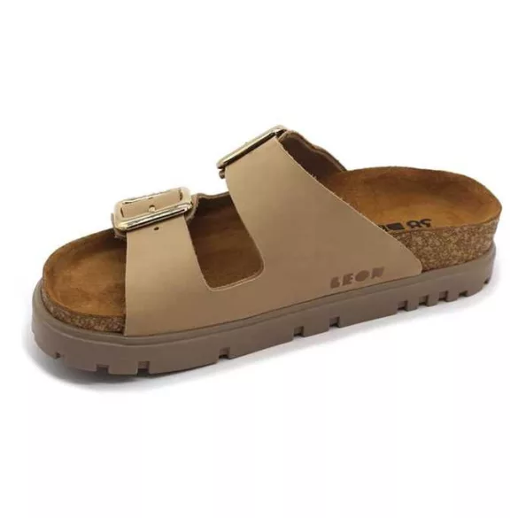 Leon Comfort női papucs - 6011 bezs