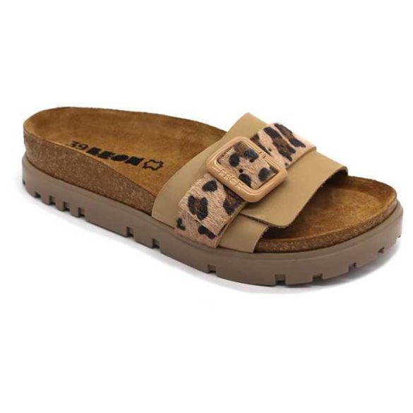 Leon Comfort női papucs - 6022 bezs