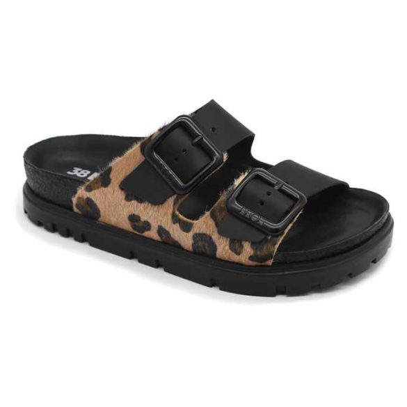 Leon Comfort női papucs - 6024 fekete