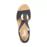 Rieker női szandál - 624H6-14