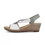 Rieker női szandál - 624H6-80