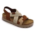 Leon Comfort női szandál - 6301 barna