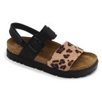 Leon Comfort női szandál - 6302 fekete
