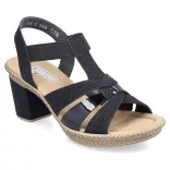 Rieker női szandál - 665K3-00