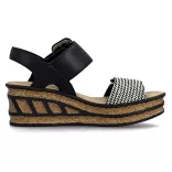 Rieker női szandál - 68172-00