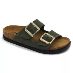 Leon Comfort női papucs - 7010 zold