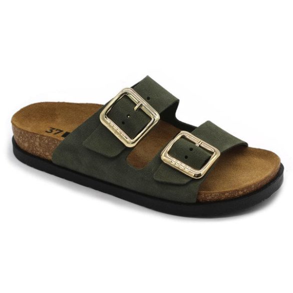 Leon Comfort női papucs - 7010 zold