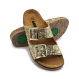 Leon Comfort női papucs - 7011 arany