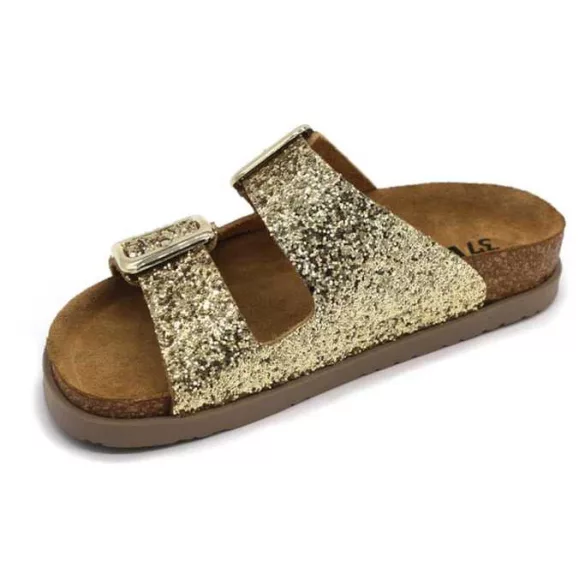 Leon Comfort női papucs - 7011 arany