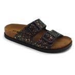 Leon Comfort női papucs - 7011 fekete