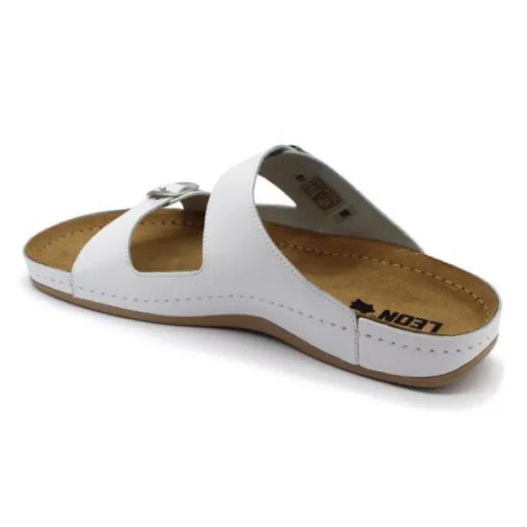 Leon Comfort férfi papucs - 702 Feher