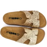 Leon Comfort női papucs - 7030 arany