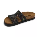 Leon Comfort női papucs - 7030 fekete