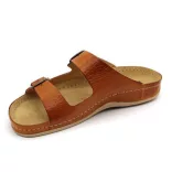 Leon Comfort férfi papucs - 703 Brown