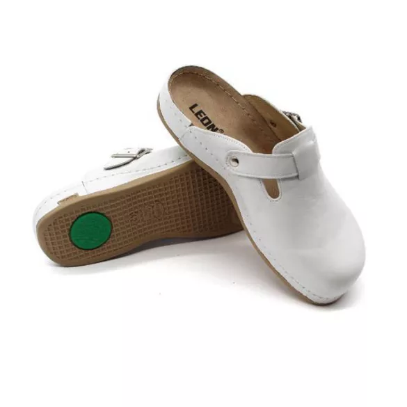 Leon Comfort férfi papucs - 707 Feher