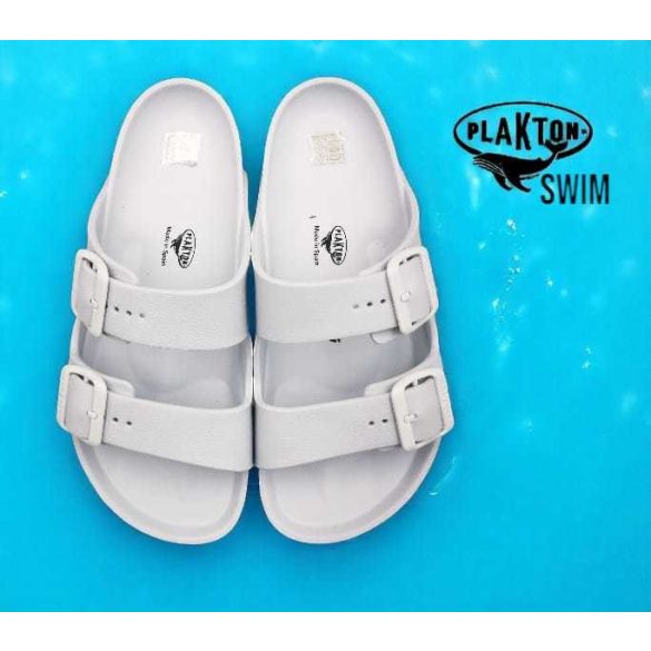 Plakton női papucs - 760010-Blanco