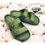 Plakton női papucs - 760010-Kaki