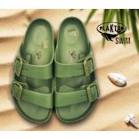 Plakton női papucs - 760010-Kaki