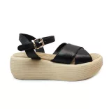 Inuovo női szandál - 817005 Black