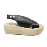 Inuovo női szandál - 817008 Black