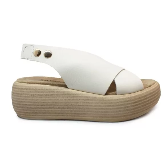 Inuovo női szandál - 817008 Cream