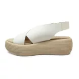 Inuovo női szandál - 817008 Cream