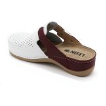 Leon Comfort női papucs - 901 Feher-Piros