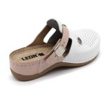 Leon Comfort női papucs - 901 Feher-Puder