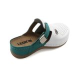 Leon Comfort női papucs - 901 Feher-Turkiz