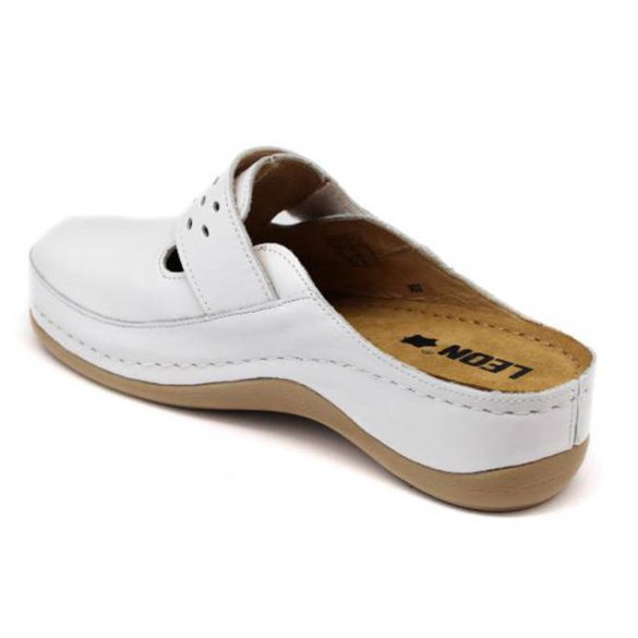 Leon Comfort női papucs - 902 Feher