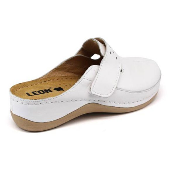Leon Comfort női papucs - 902 Feher
