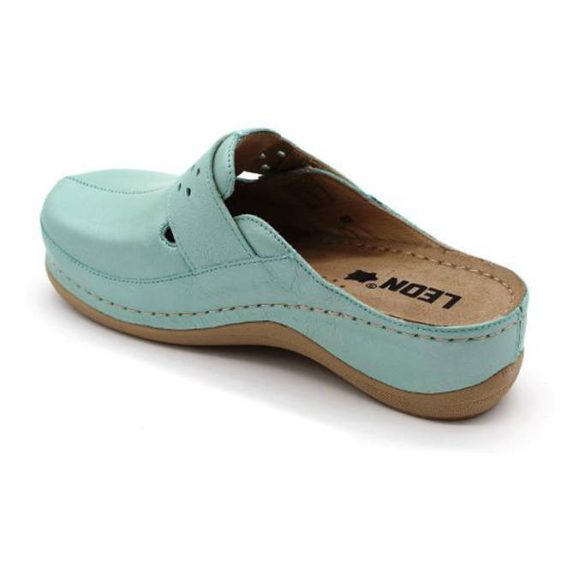 Leon Comfort női papucs - 902 Turkiz-v