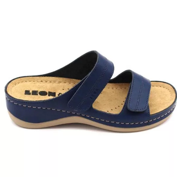 Leon Comfort női papucs - 907 Kek-uj